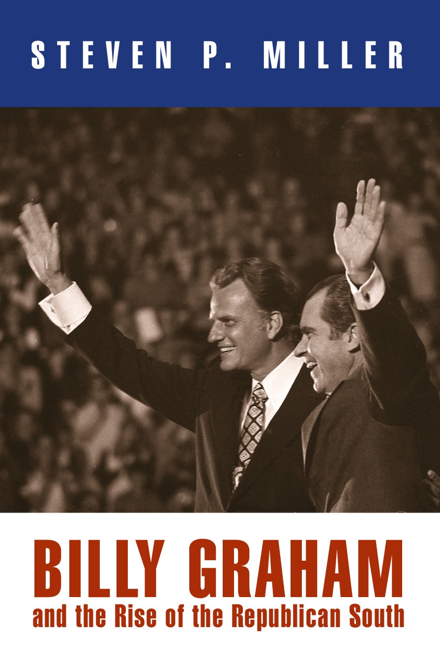 Book cover image for Billy Graham and the Rise of the Republican South ISBN: 9780812221794